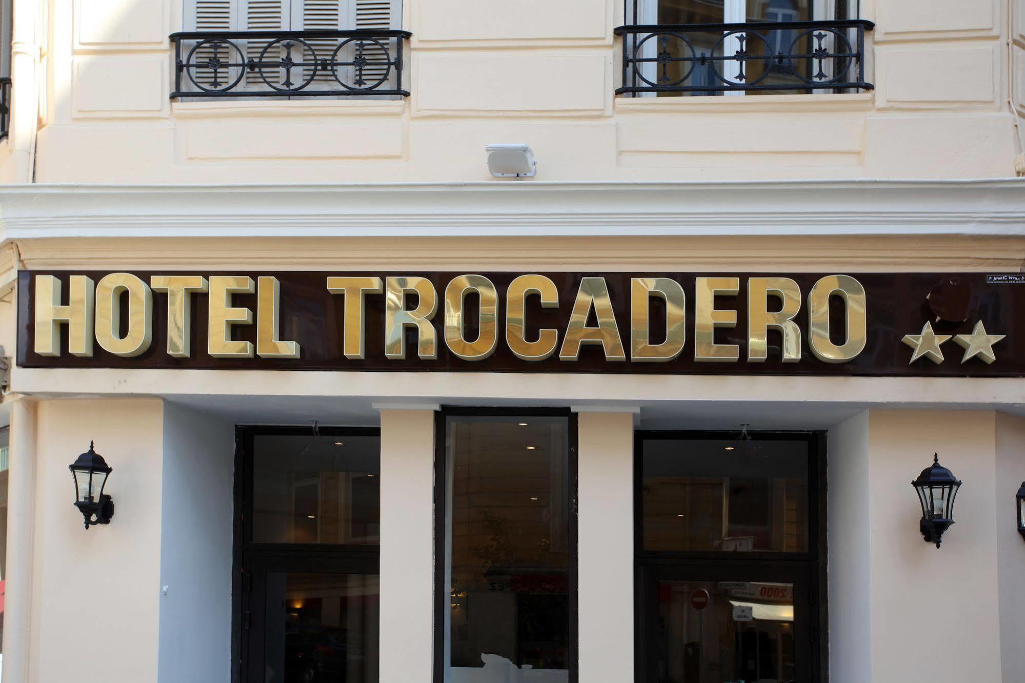 Trocadero Hotell Nice Exteriör bild